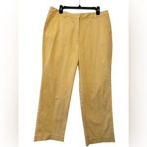 Talbots Petites Stretch Chino Pants 16P